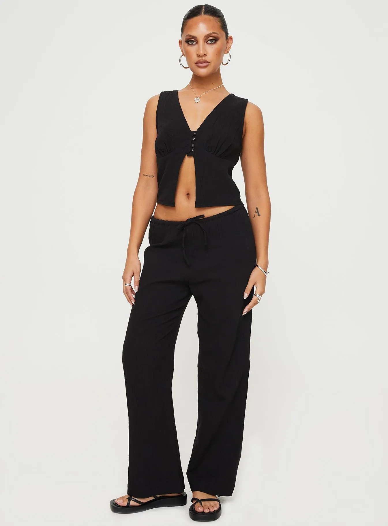 Black Zanzibar Pants