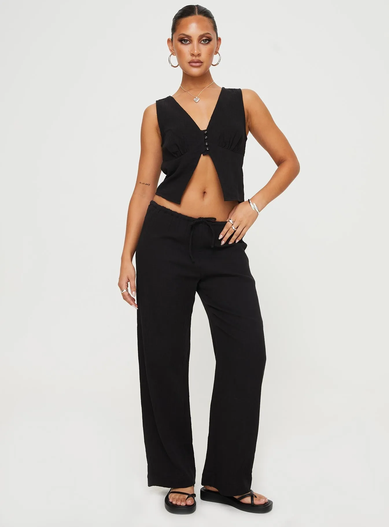 Black Zanzibar Pants