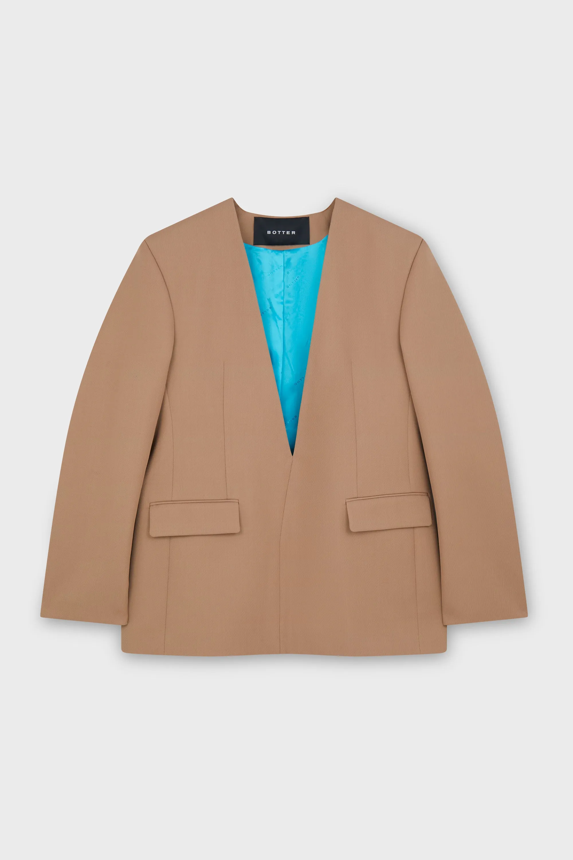 BLAZER TOP SAND