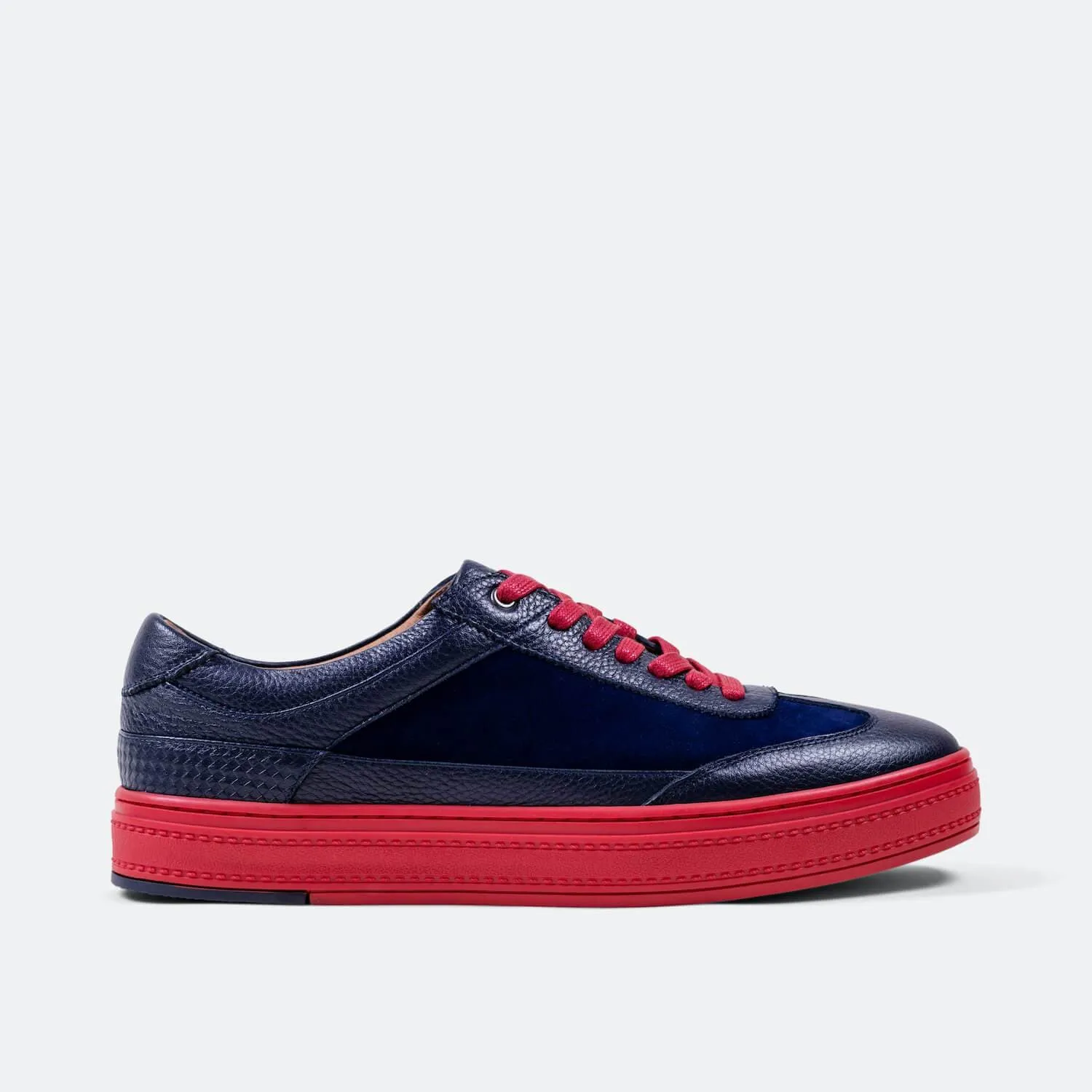 Blue Suede Sneakers for Captain