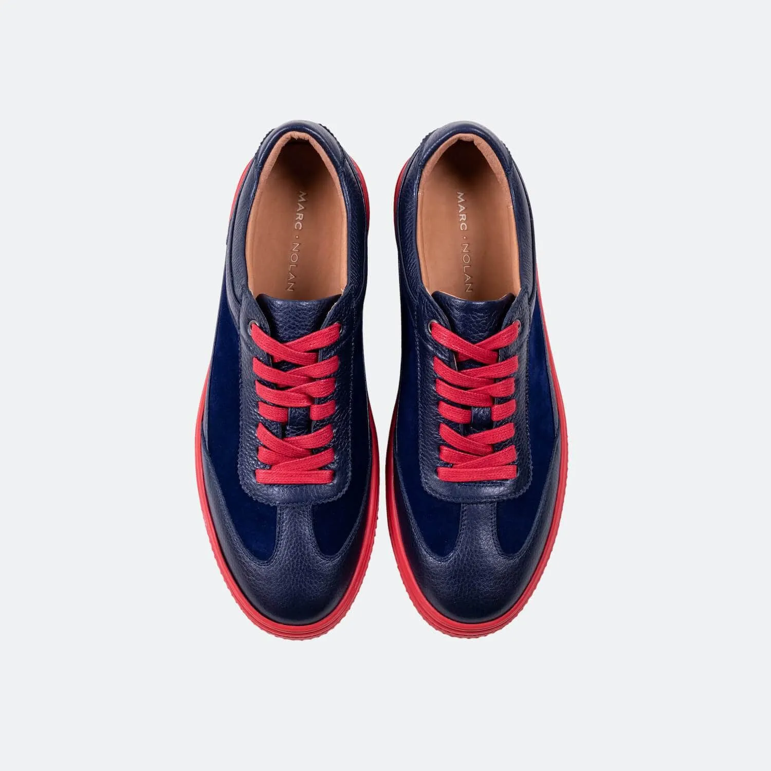 Blue Suede Sneakers for Captain