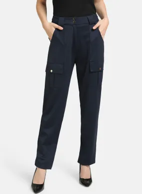 Blue utility trousers