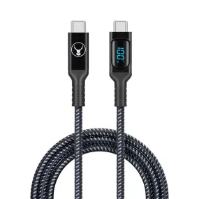 Bonelk USB-C Cable - Long Lifespan, 100W, 1.5m Length, Black