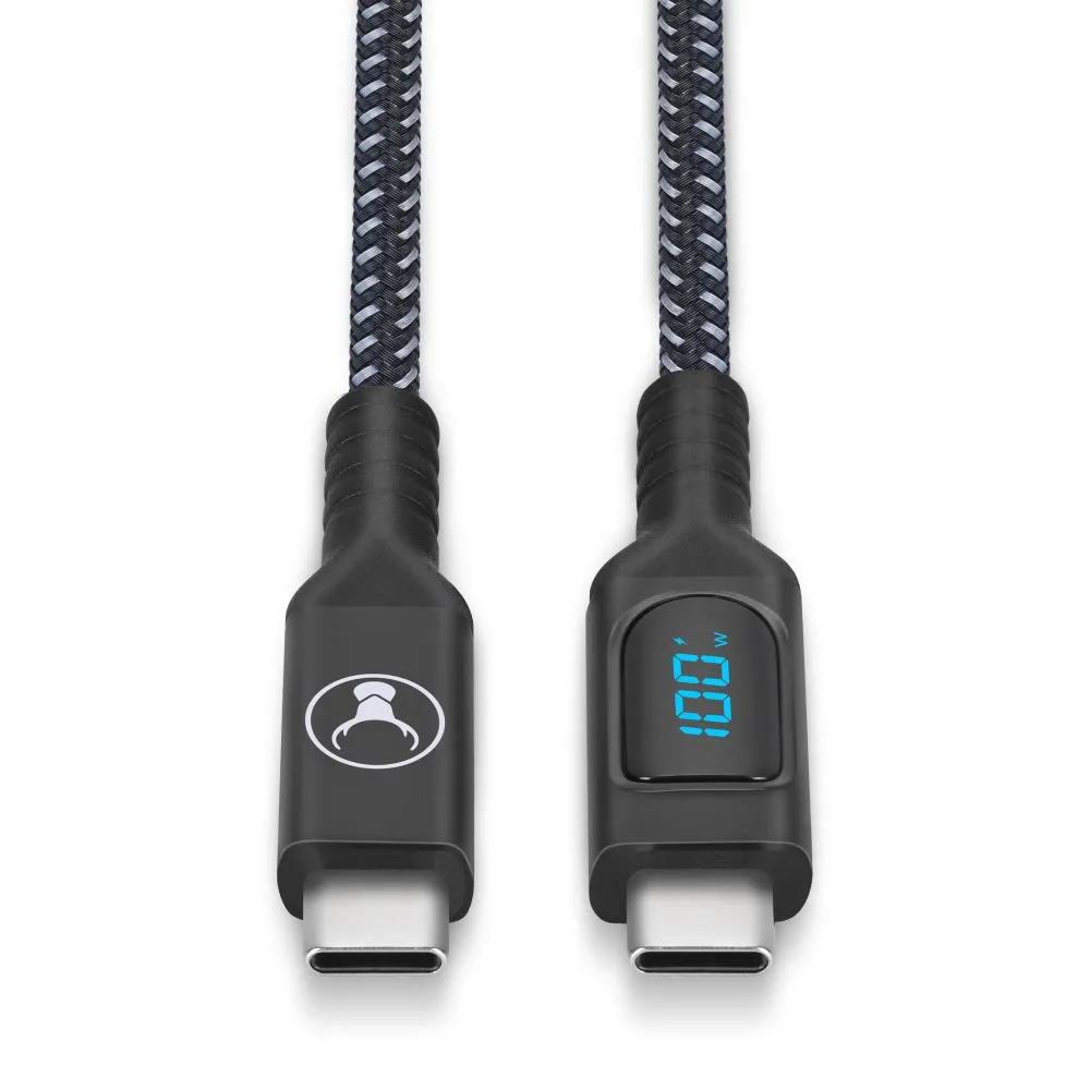 Bonelk USB-C Cable - Long Lifespan, 100W, 1.5m Length, Black