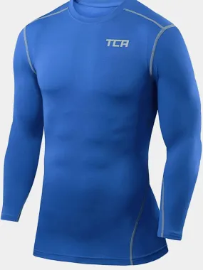 Boys' Long Sleeve Compression Base Layer Crew Neck for Enhanced Performance