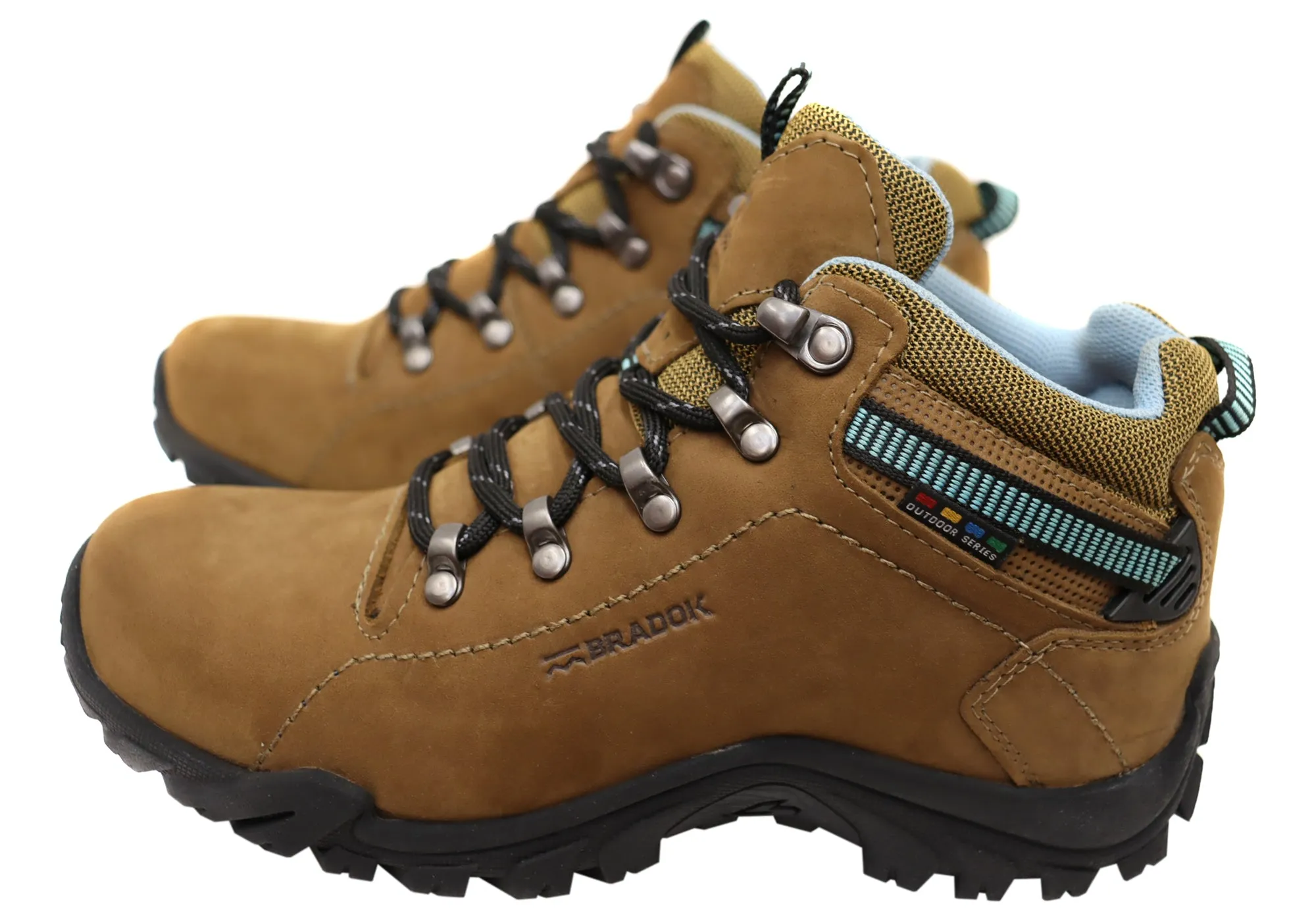 Bradok Kreek 2 W Womens Comfort Leather Hiking Boots Made In Brazil