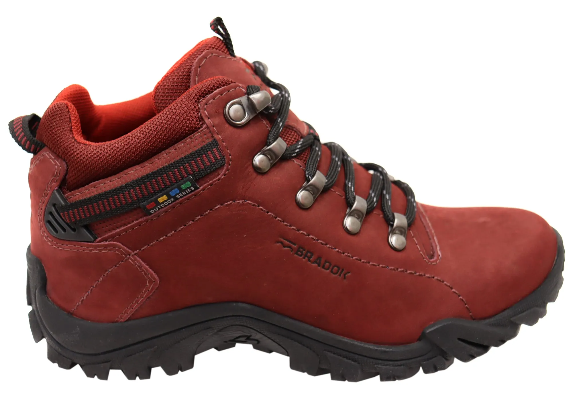 Bradok Kreek 2 W Womens Comfort Leather Hiking Boots Made In Brazil