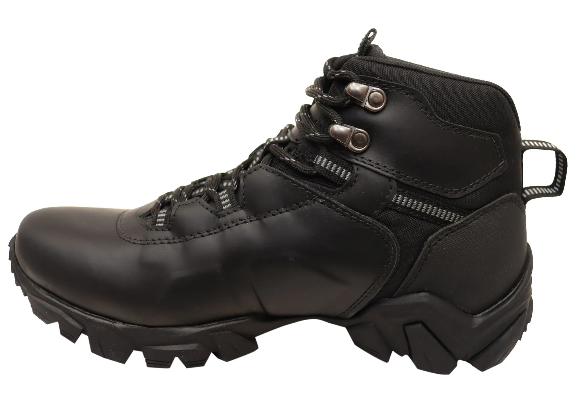 Bradok Trex Mens Comfortable Leather Hiking Boots Made In Brazil