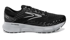 Brooks Glycerin 20 - Black/White/Alloy, D Width, Mens