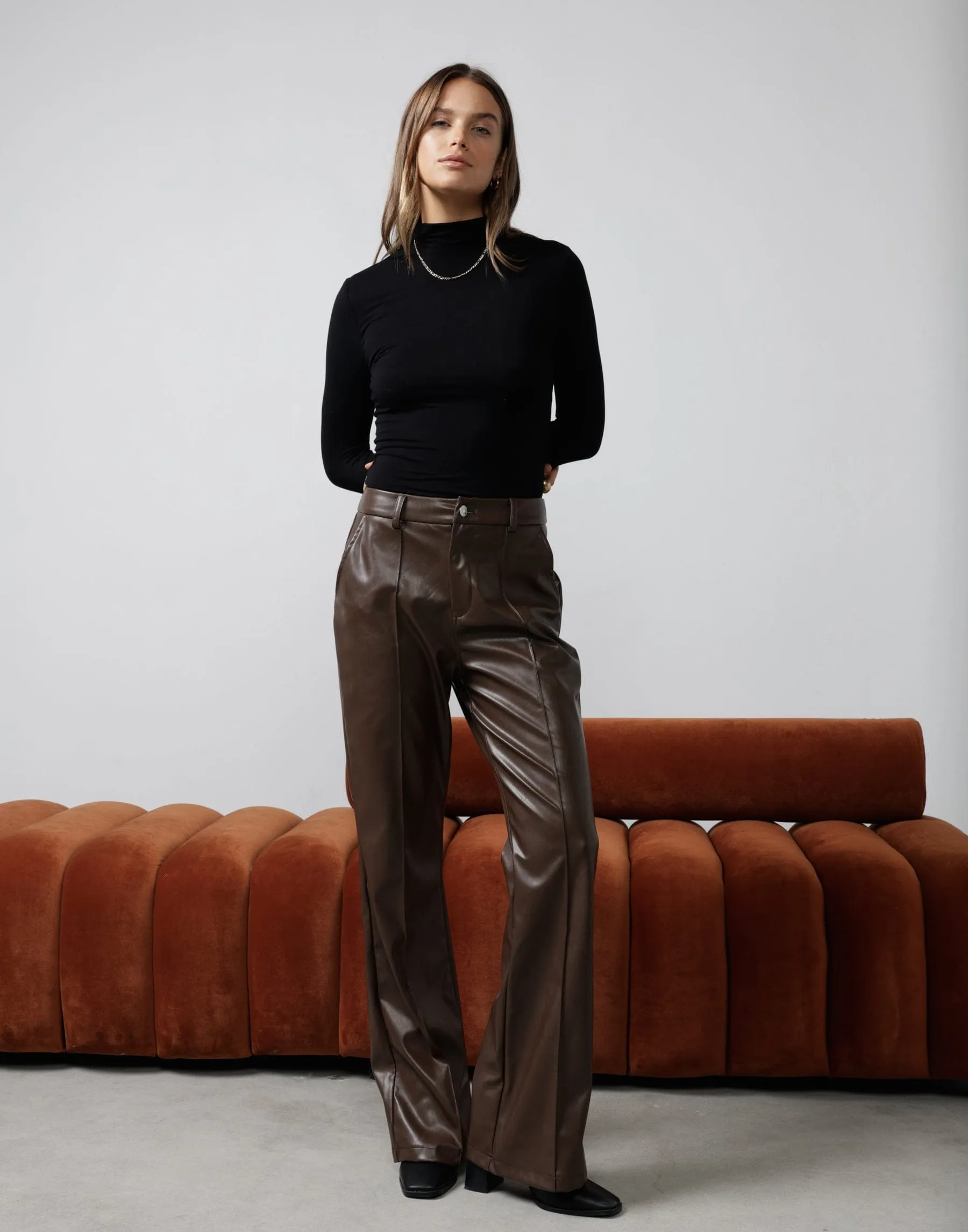 Brown Carla Pants