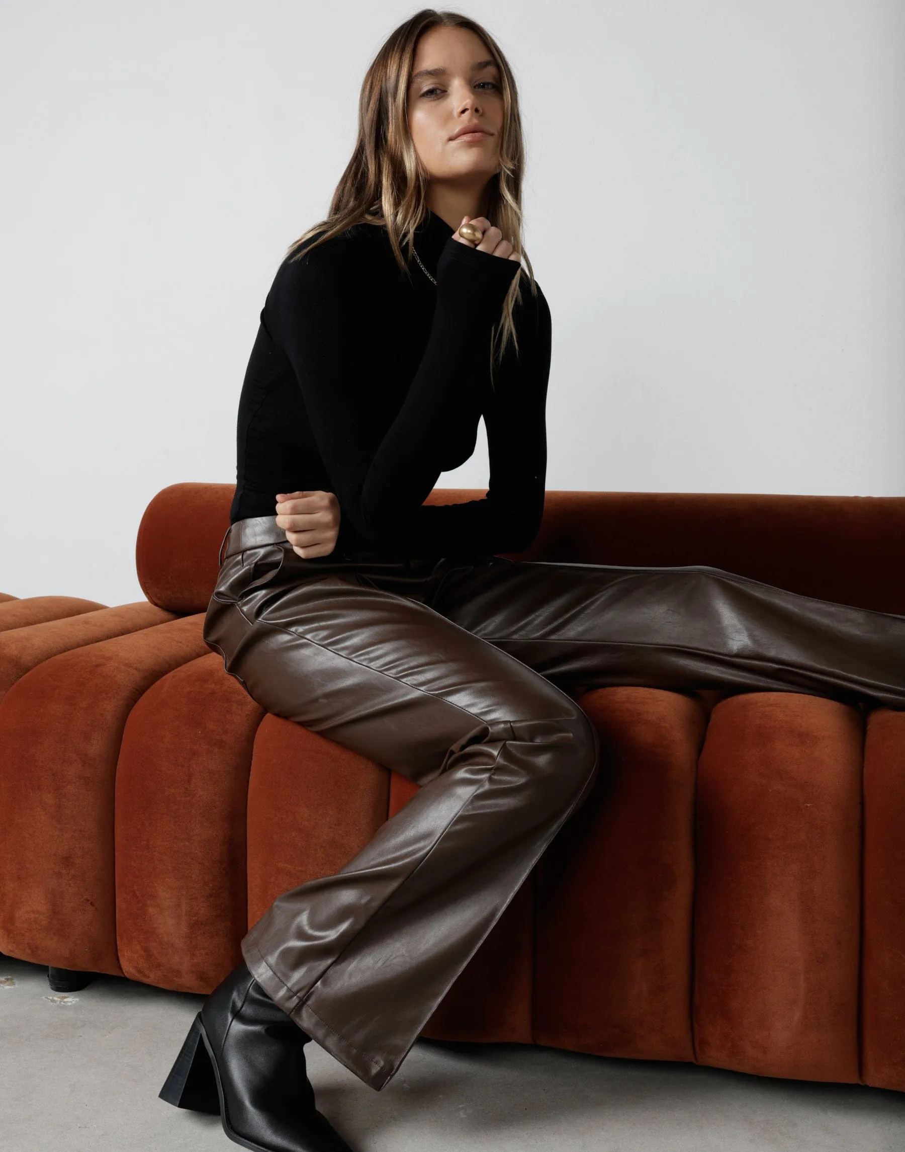 Brown Carla Pants