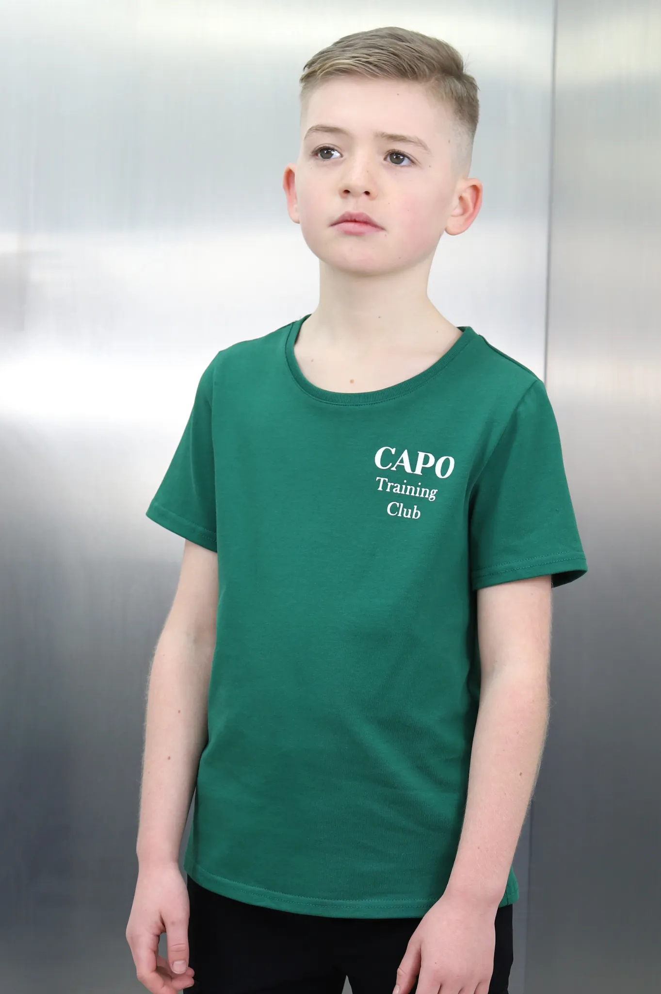 Capo KIDS - Green Training Club T-Shirt