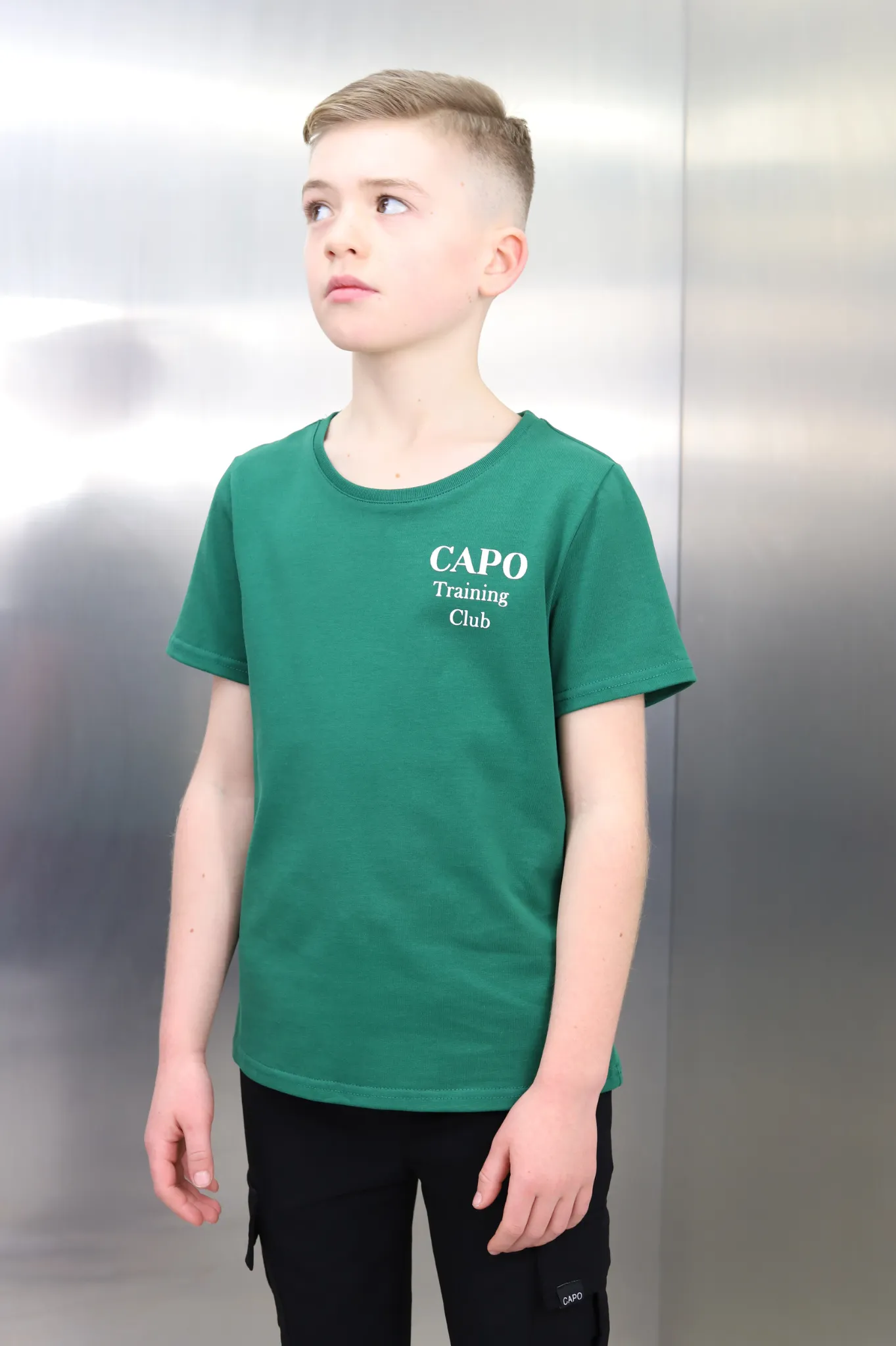 Capo KIDS - Green Training Club T-Shirt