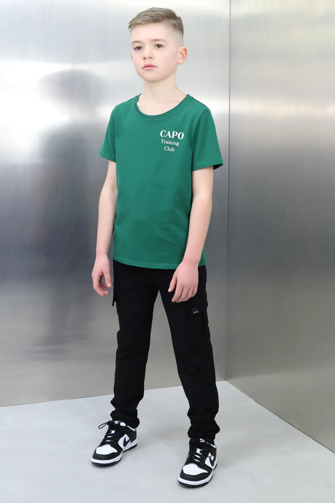 Capo KIDS - Green Training Club T-Shirt