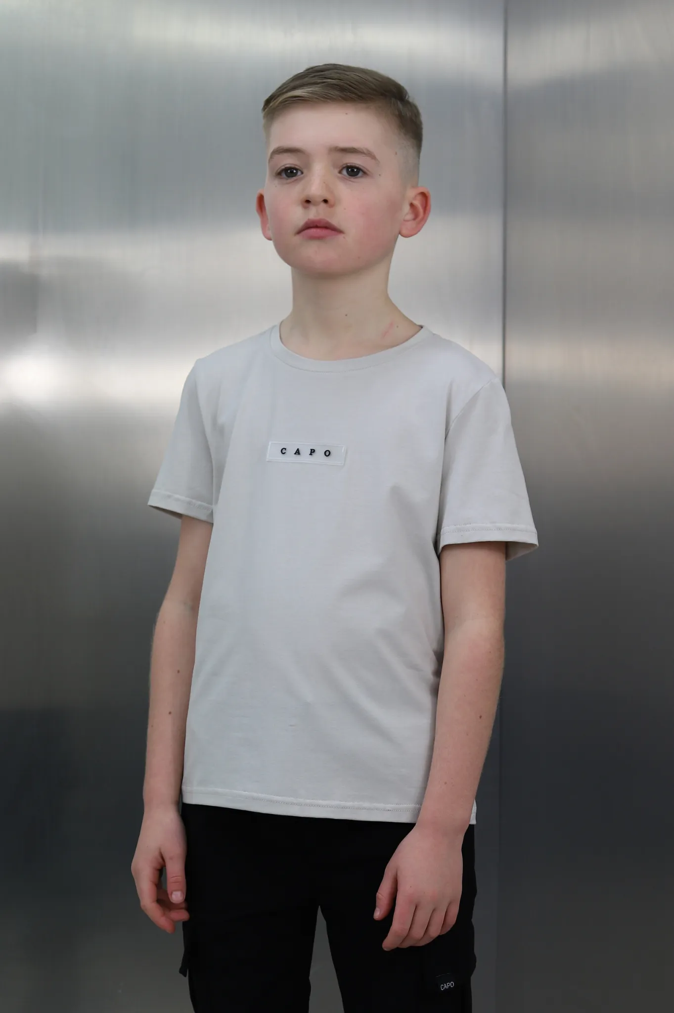 Capo KIDS T-Shirt in Stone