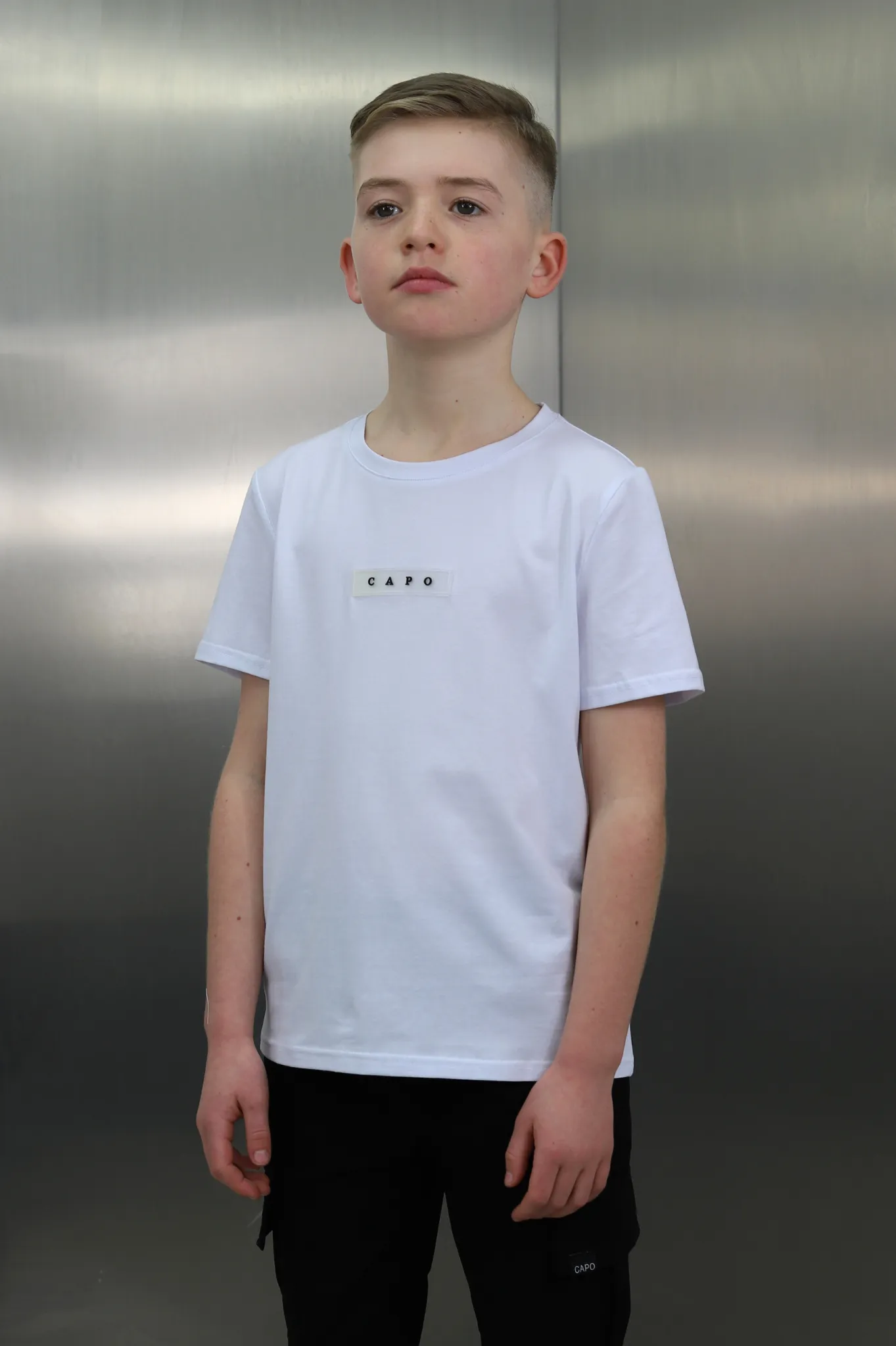 Capo KIDS - White ESSENTIAL T-Shirt