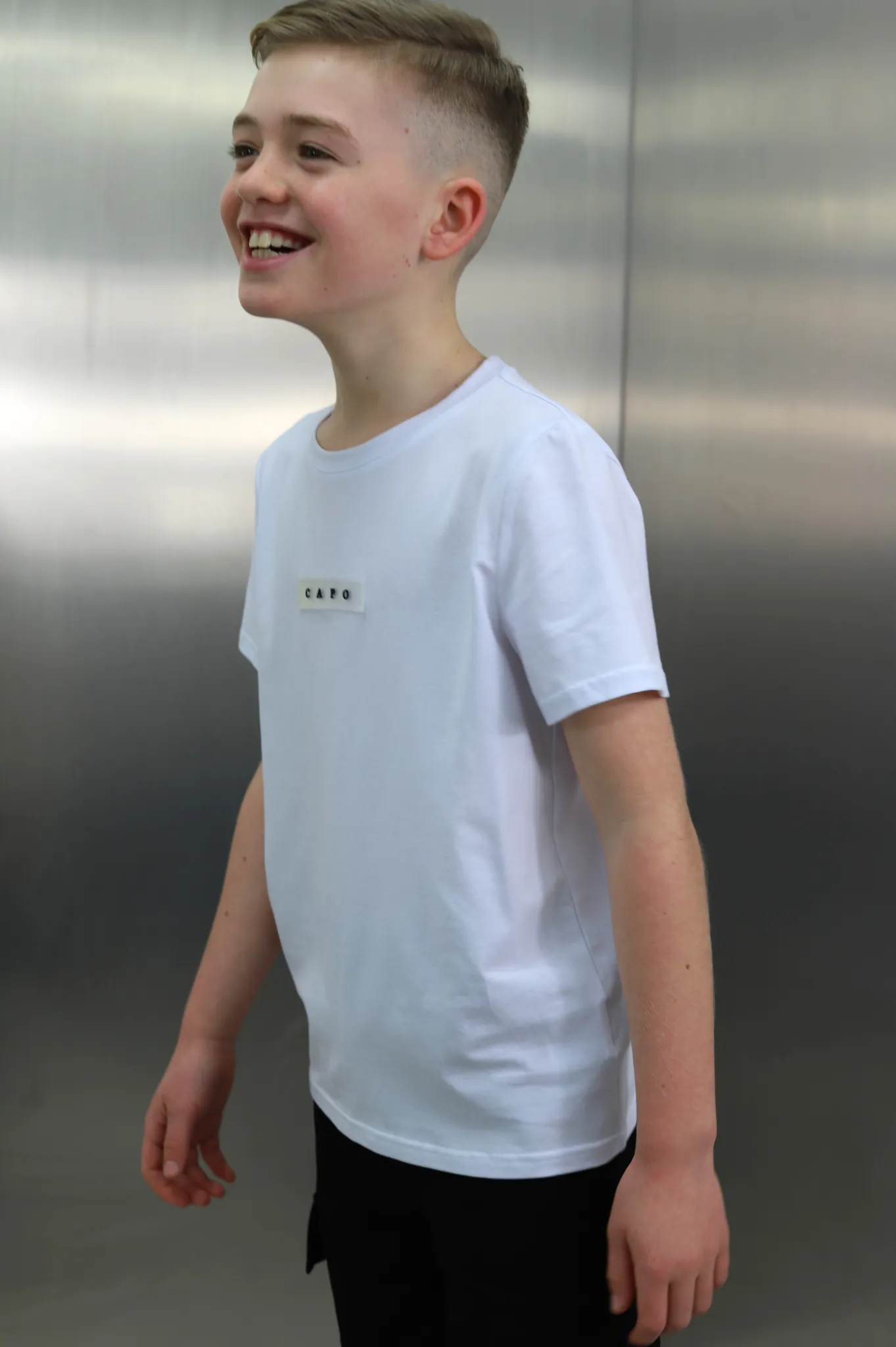 Capo KIDS - White ESSENTIAL T-Shirt