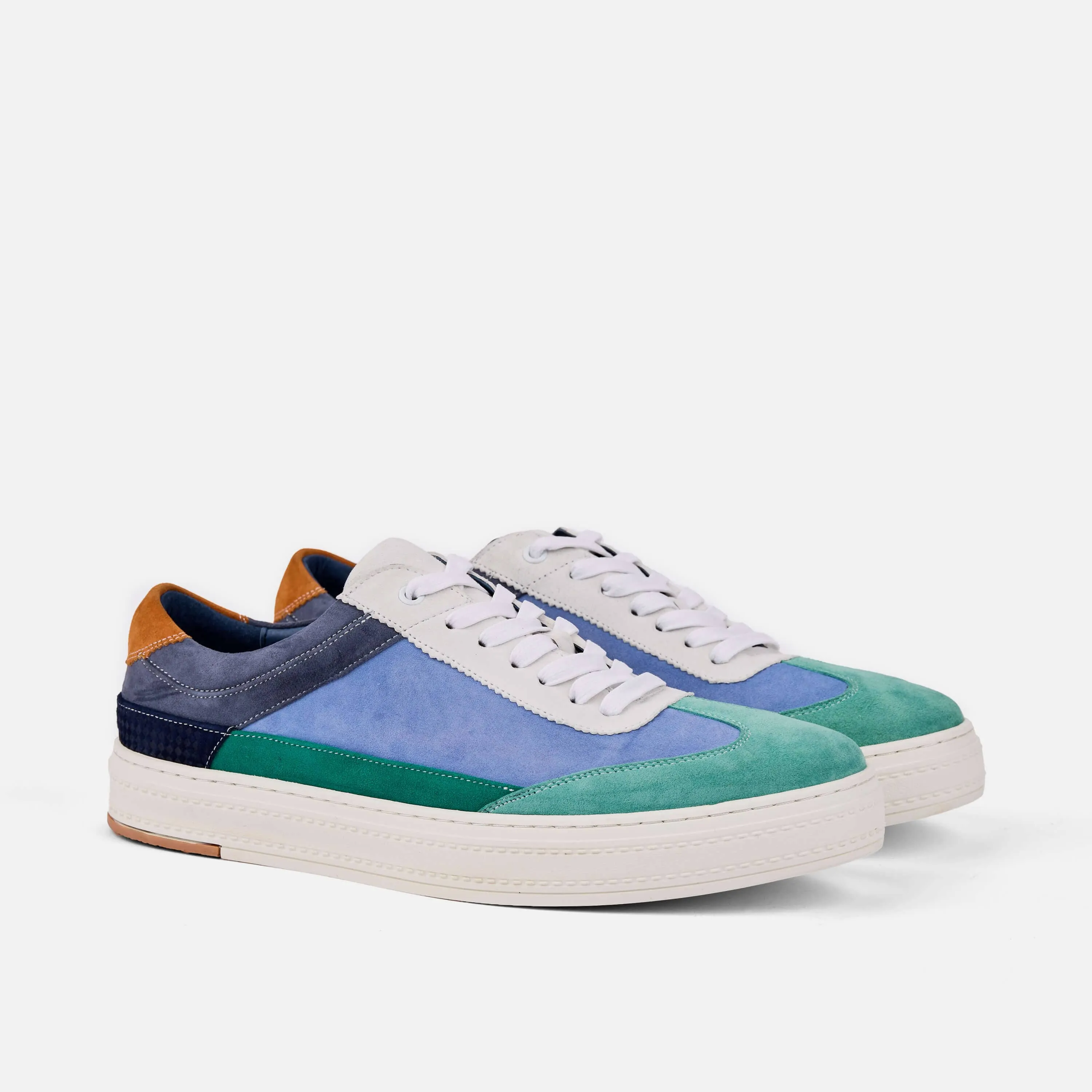 Captain Ocean Suede Sneakers