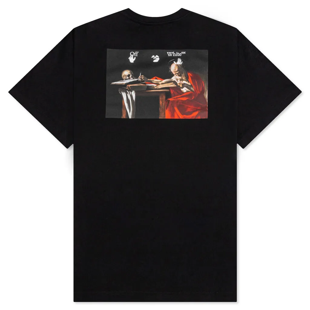 Caravaggio Slim S/S Tee - Black/White