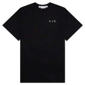 Caravaggio Slim S/S Tee - Black/White