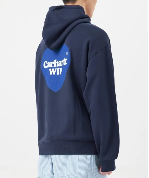 Carhartt Oversized Logo Hoodies & Sweatshirts for Street Style