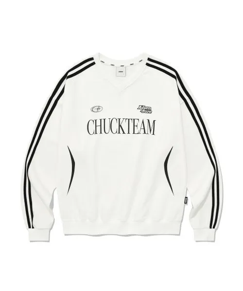 CHUCK long sleeve street style shirt with oversized logo