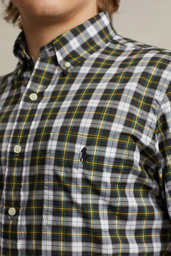 Classic Plaid Poplin Shirt