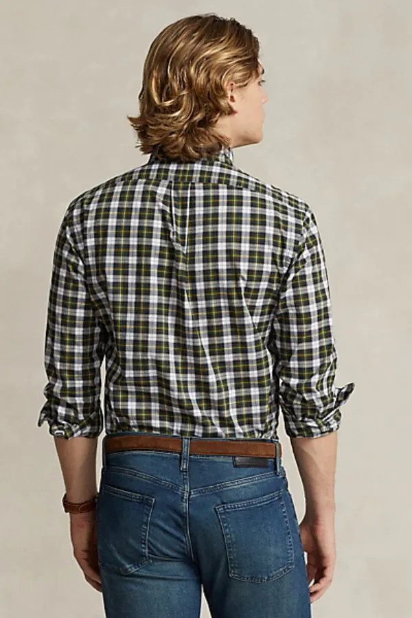 Classic Plaid Poplin Shirt