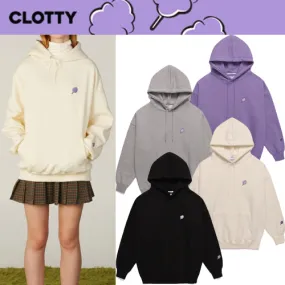 clotty Long Sleeves Logo Hoodies & Sweatshirts | Street Style