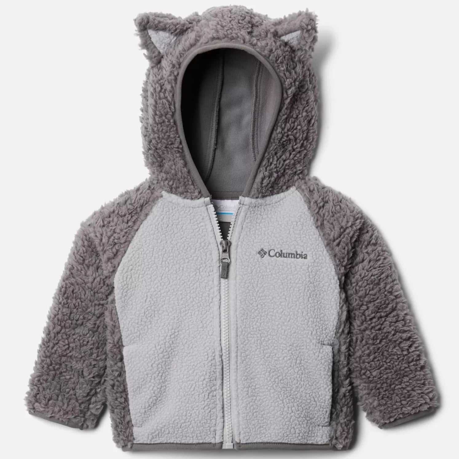 Columbia City Grey Baby Sherpa Jacket