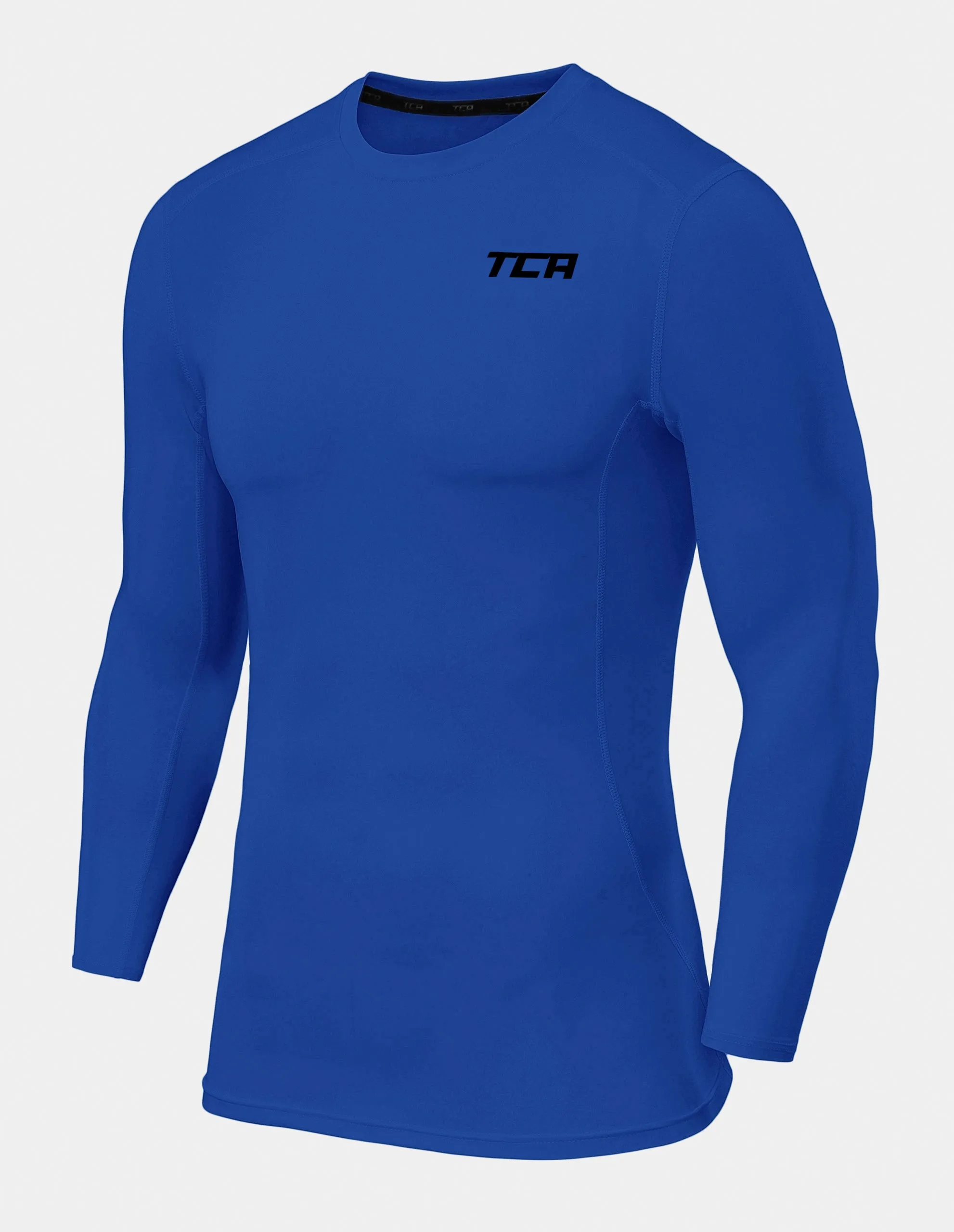 Compression base layer long sleeve crew neck for men.