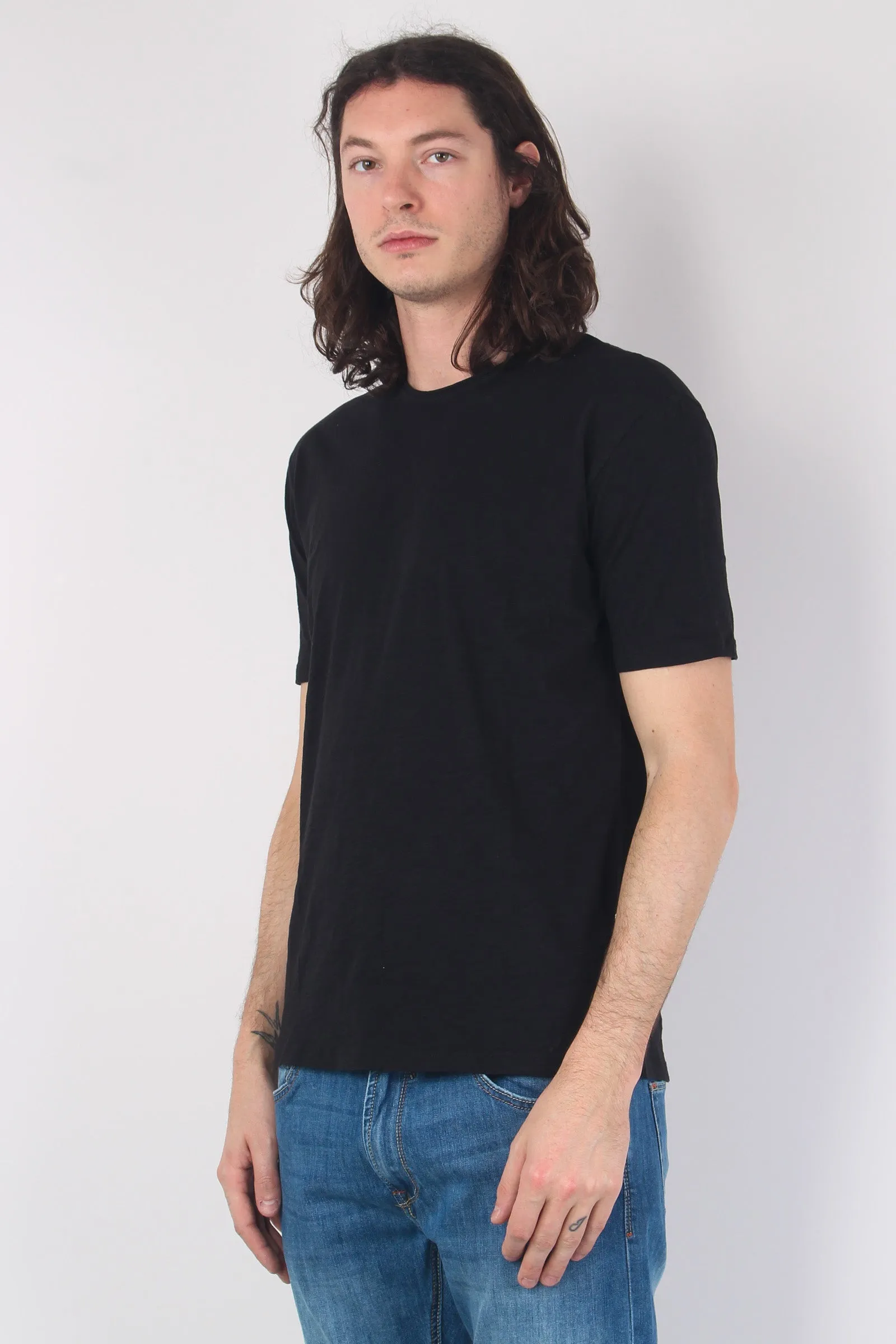 Cotton Flame Black T-shirt