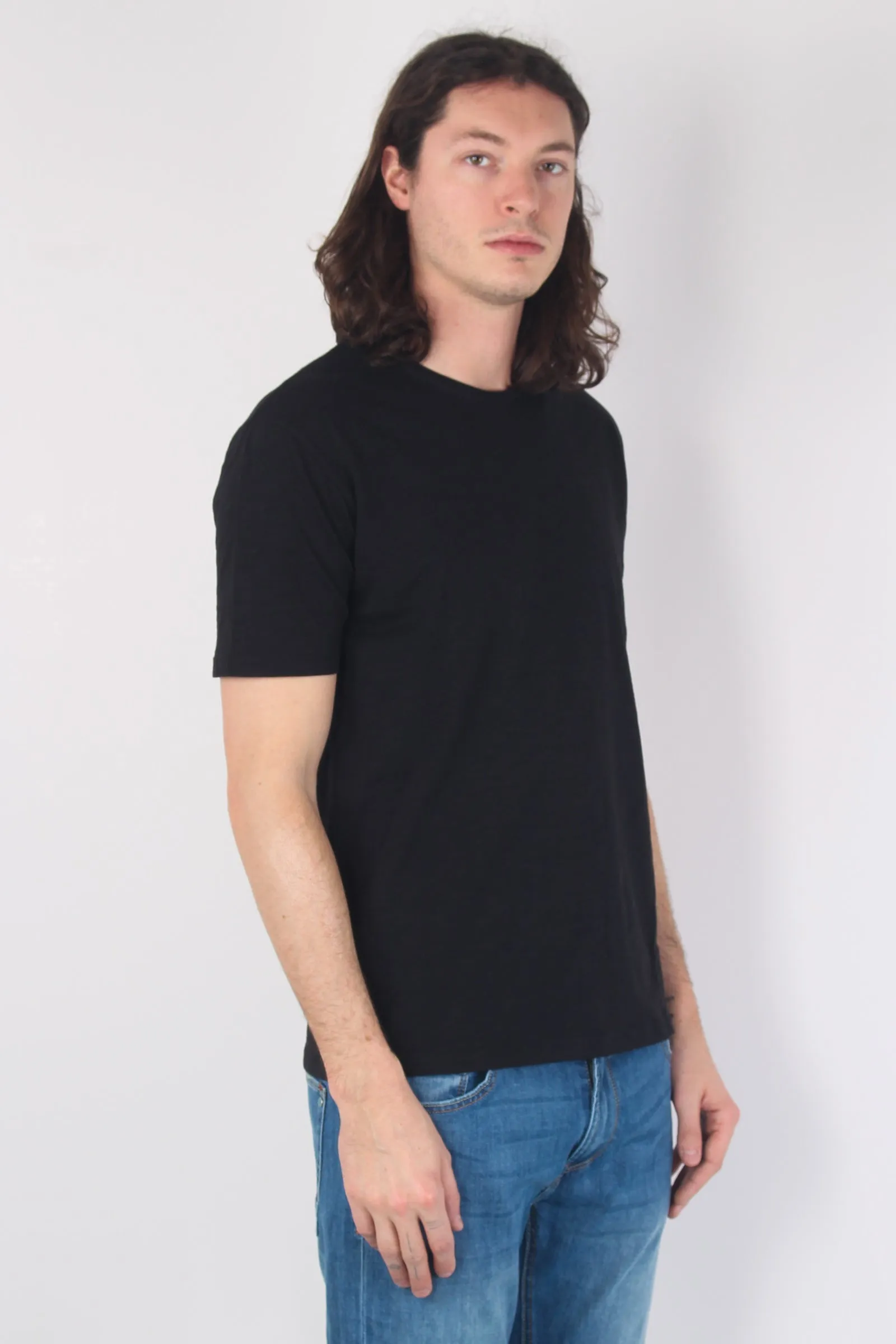 Cotton Flame Black T-shirt