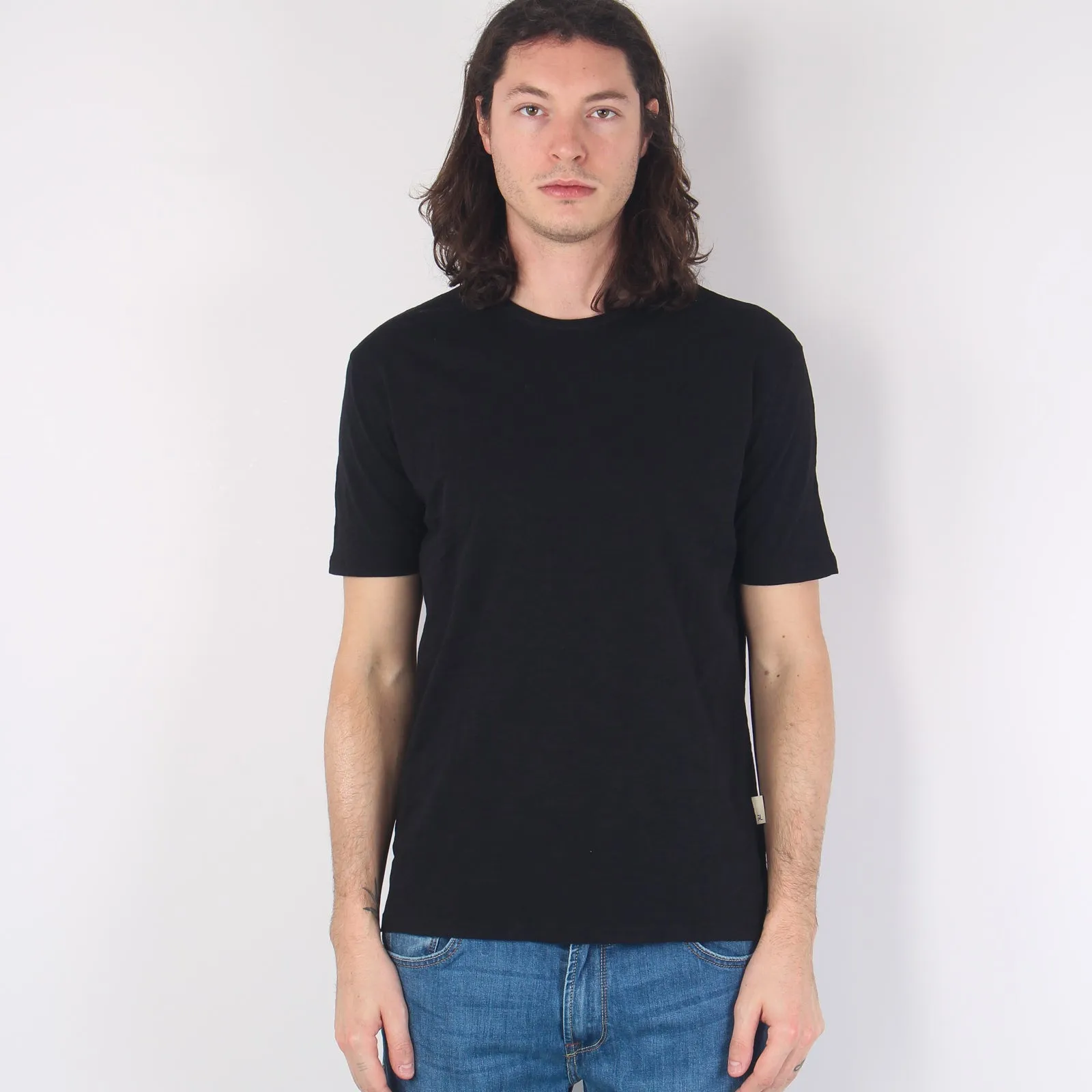 Cotton Flame Black T-shirt