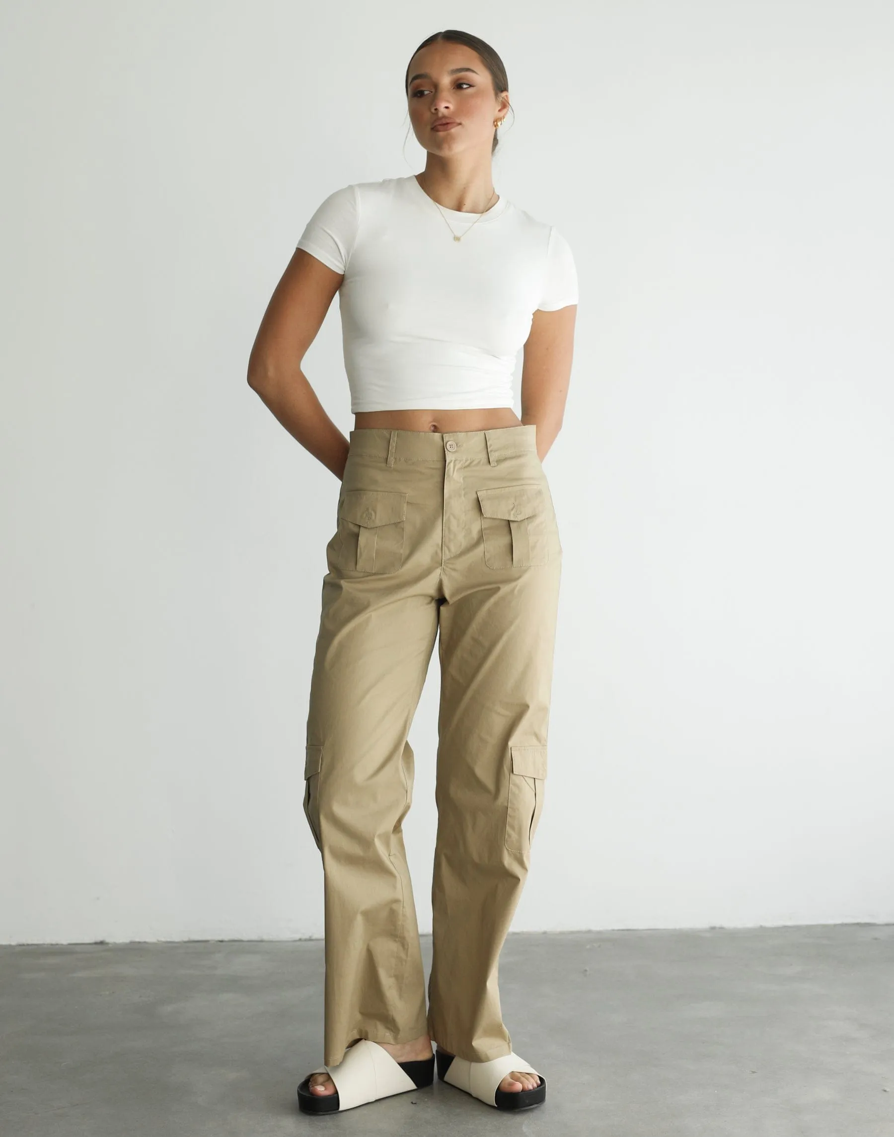 Criezelle Beige Pants