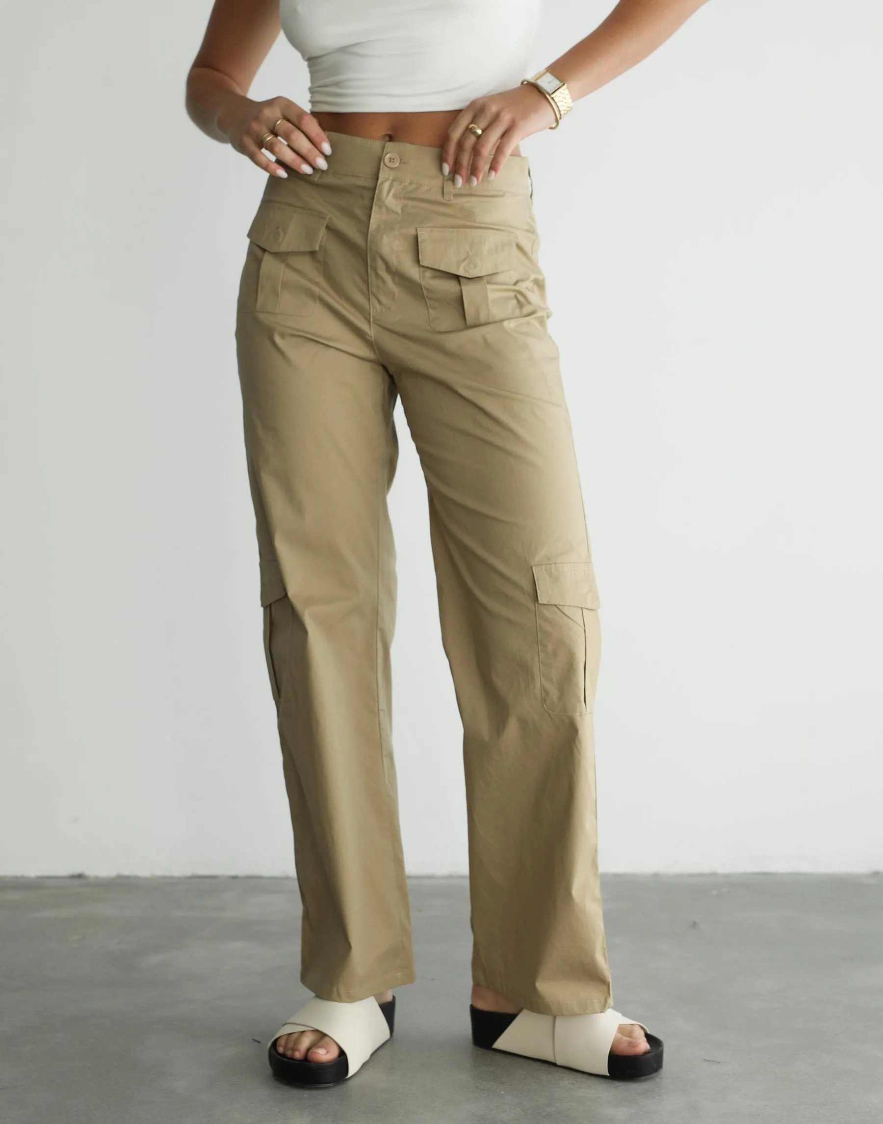 Criezelle Beige Pants