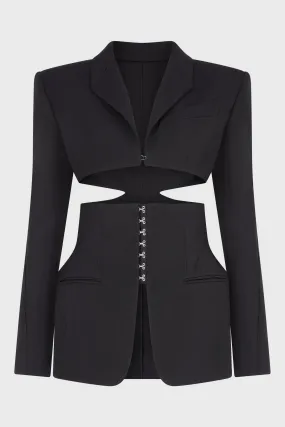 CUT-OUT DETAILING BLAZER