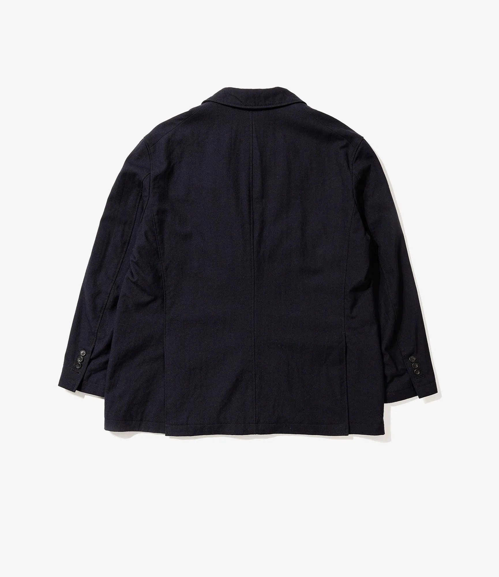 DBL Peak Jacket –Dark Navy Wool Uniform Serge