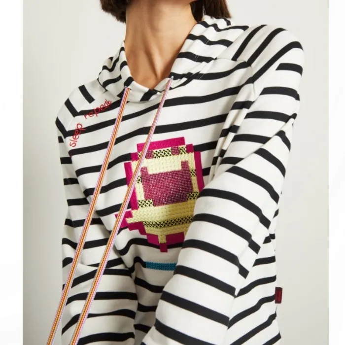 Diffusione Tessile | Striped Long Sleeve Cotton Outlet