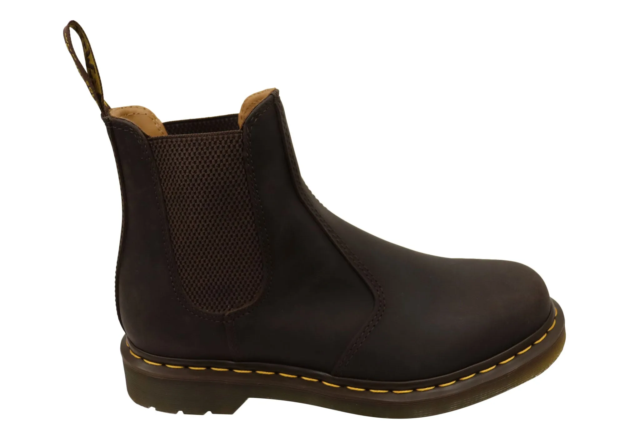 Dr Martens 2976 YS Crazy Horse Unisex Leather Chelsea Boots