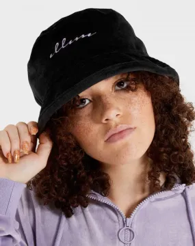 Eliza black bucket hat