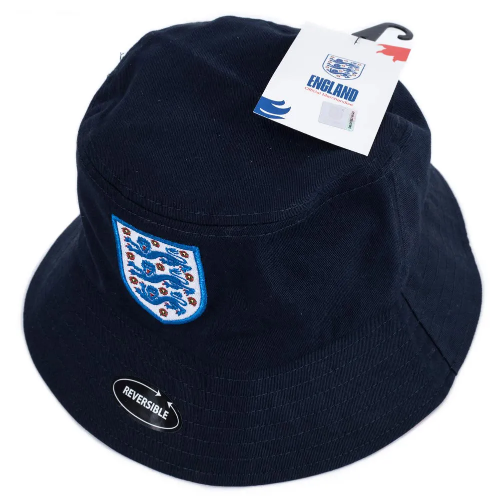 England FA Camo Bucket Hat - Reversible Design