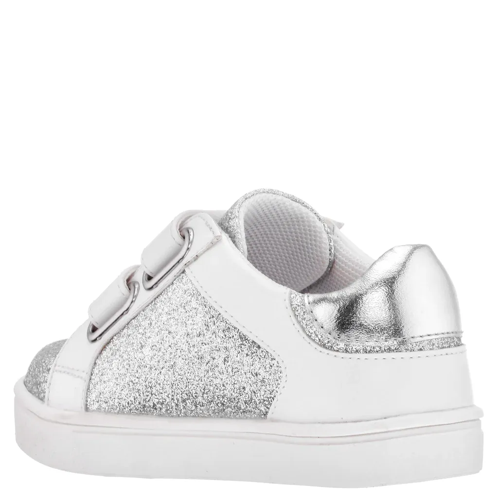 Evon Metallic Star Sneakers