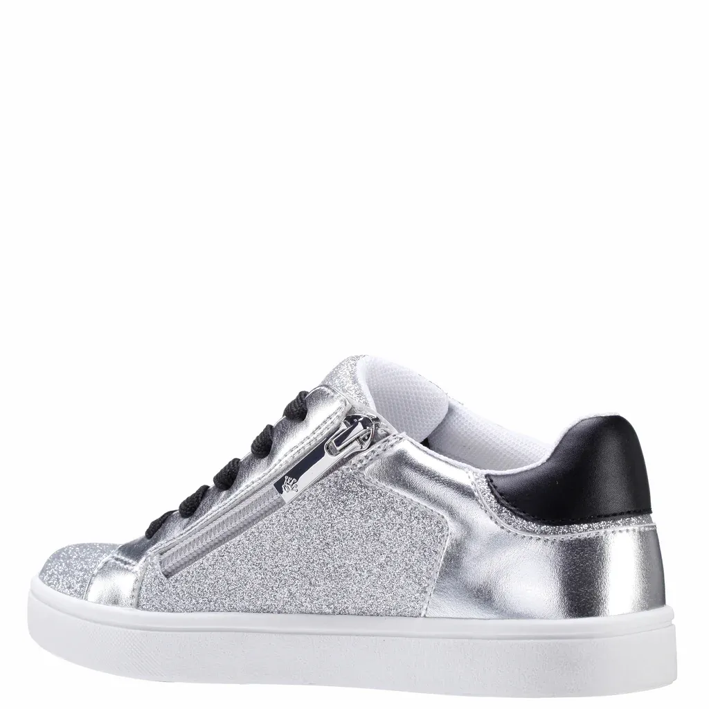 Evon Metallic Star Sneakers