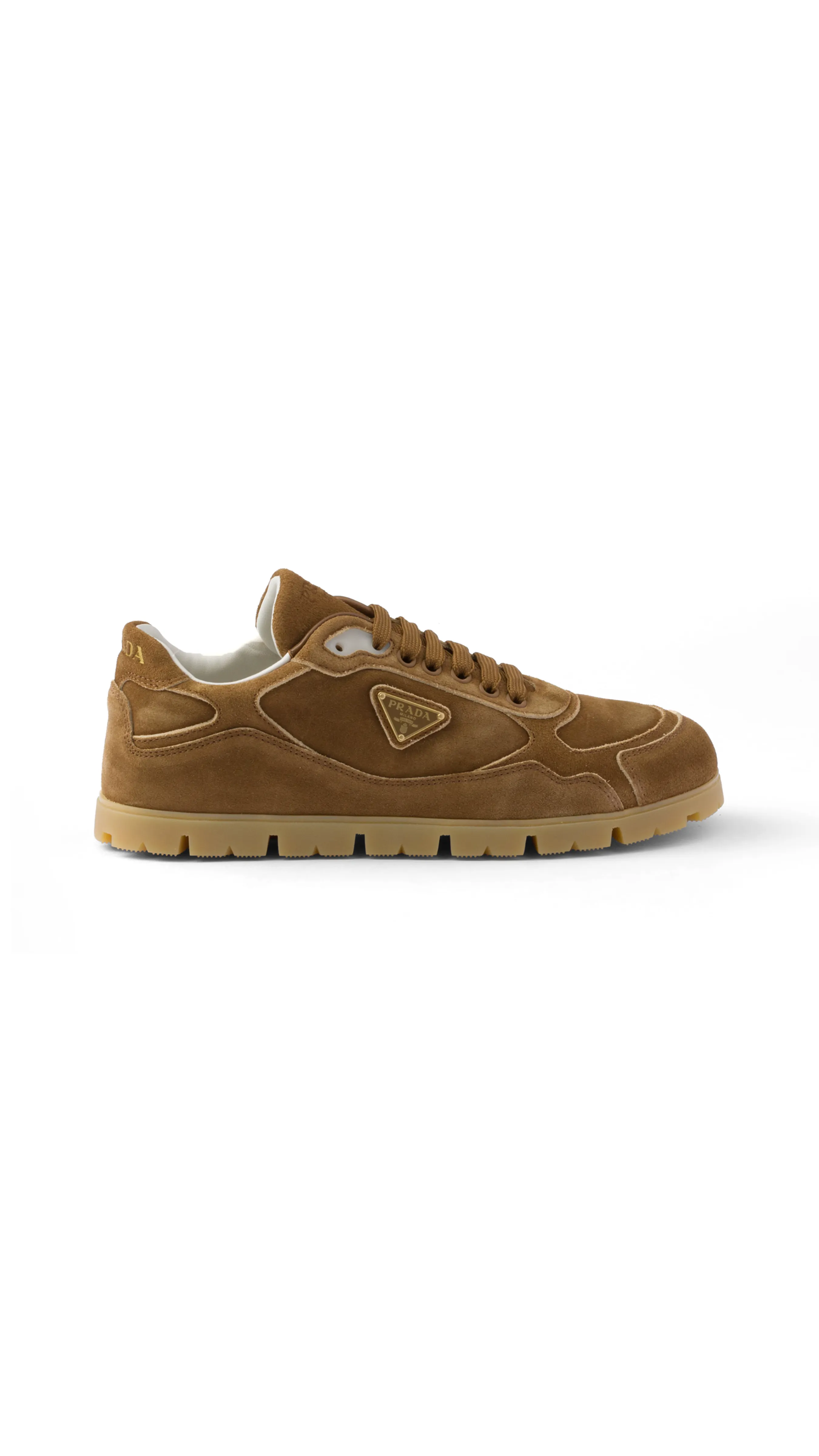 Faded Suede Sneakers - Cinnamon