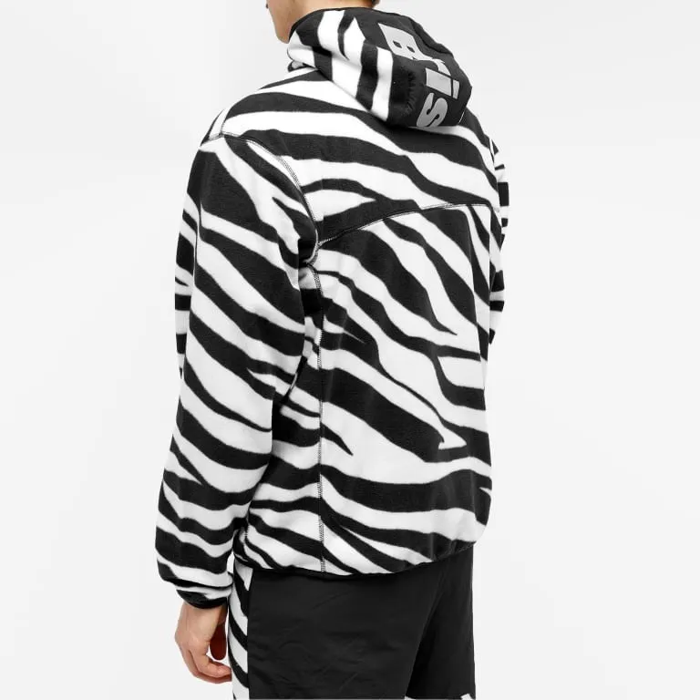 F.C.Real Bristol Zebra Patterns Unisex Street Style Long Sleeves Logo Hoodies