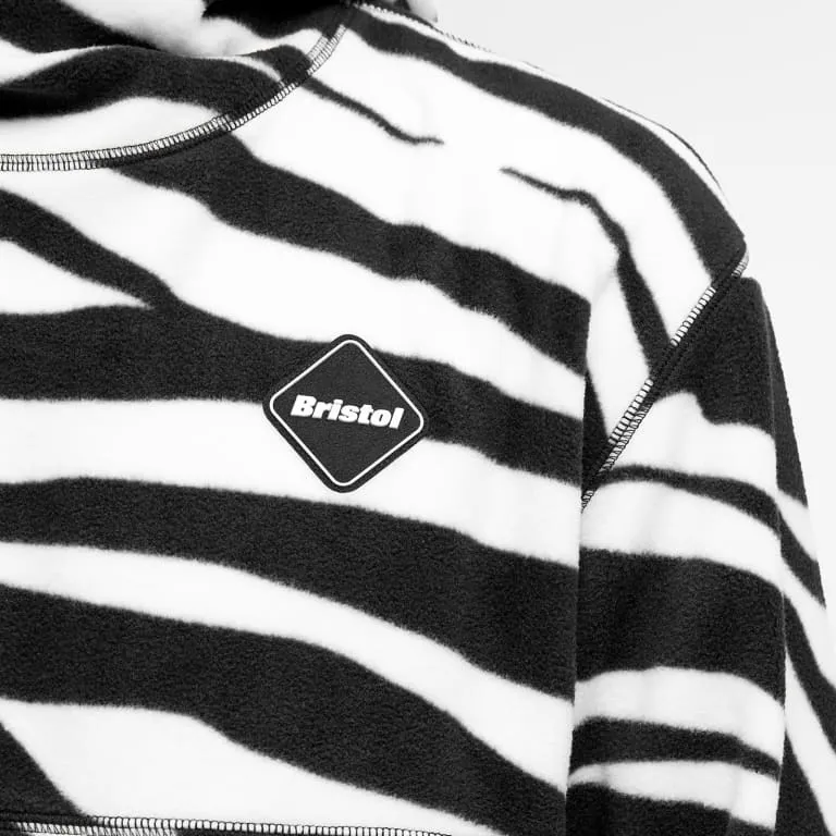 F.C.Real Bristol Zebra Patterns Unisex Street Style Long Sleeves Logo Hoodies