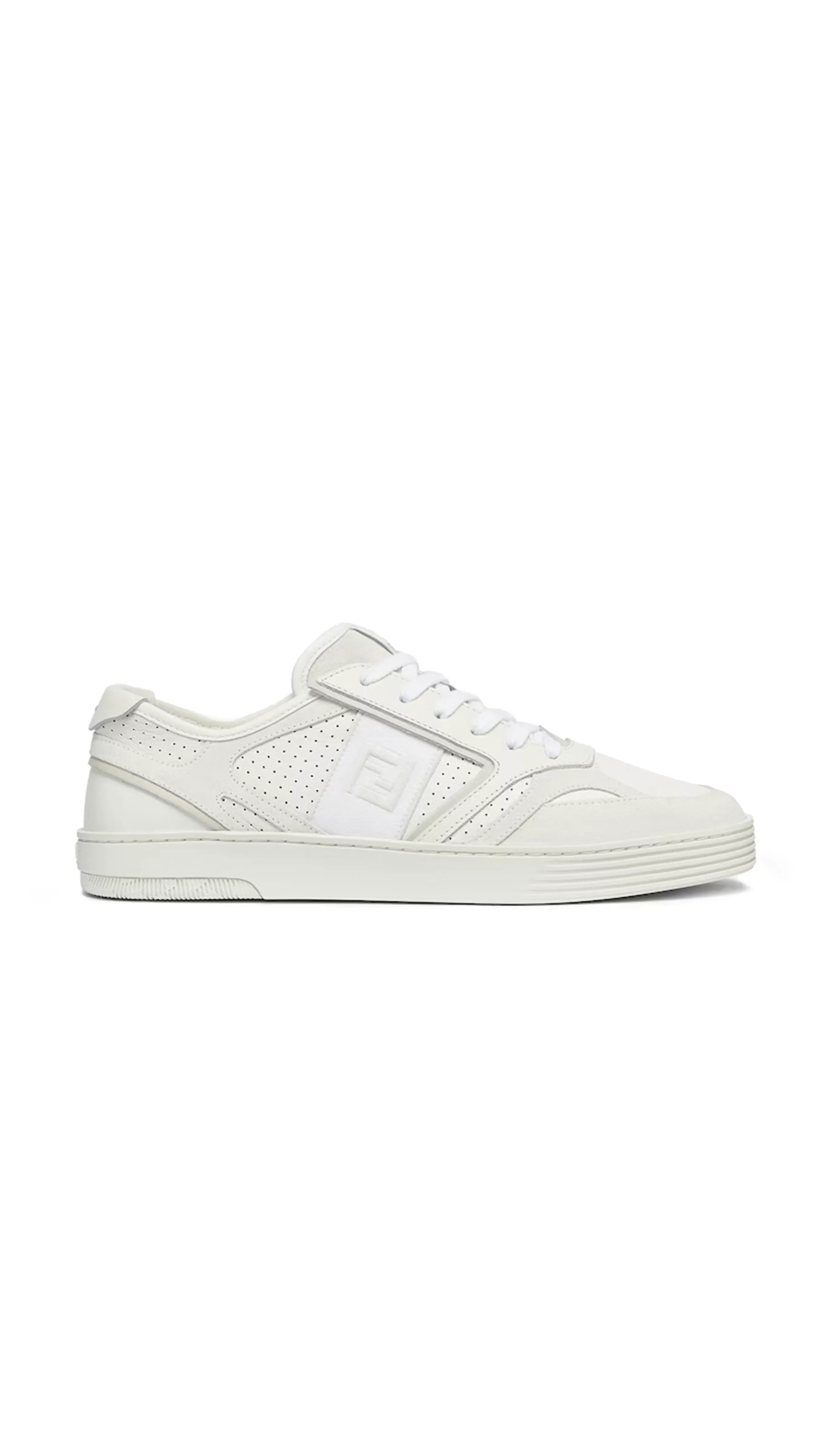 Fendi White Step Sneakers