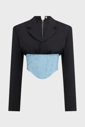 FLOAT CORSET BLAZER