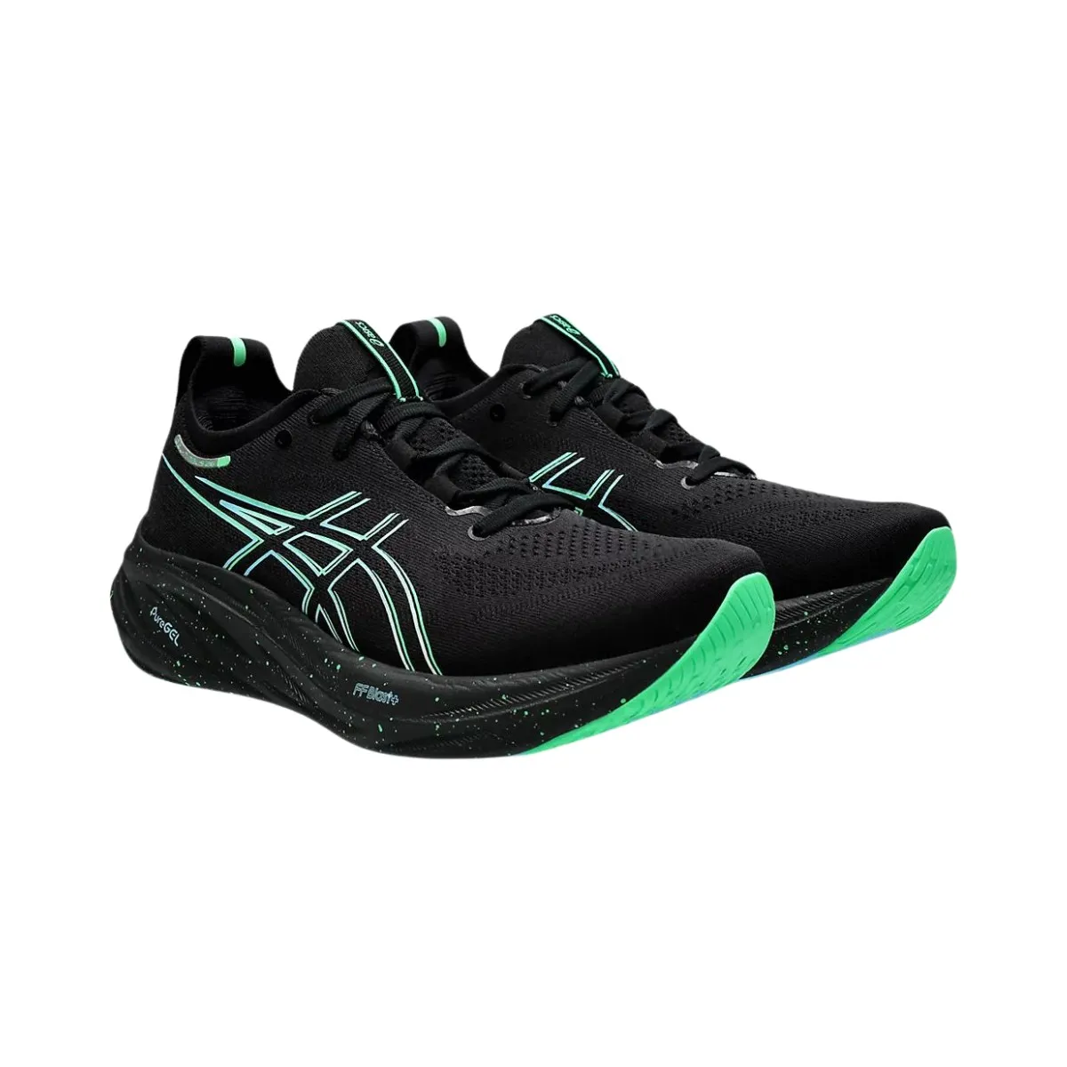 Gel-Nimbus 26 Black Green AW24 Running Shoes